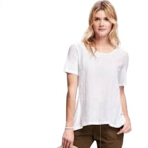 Old Navy Eyelet Panel Top